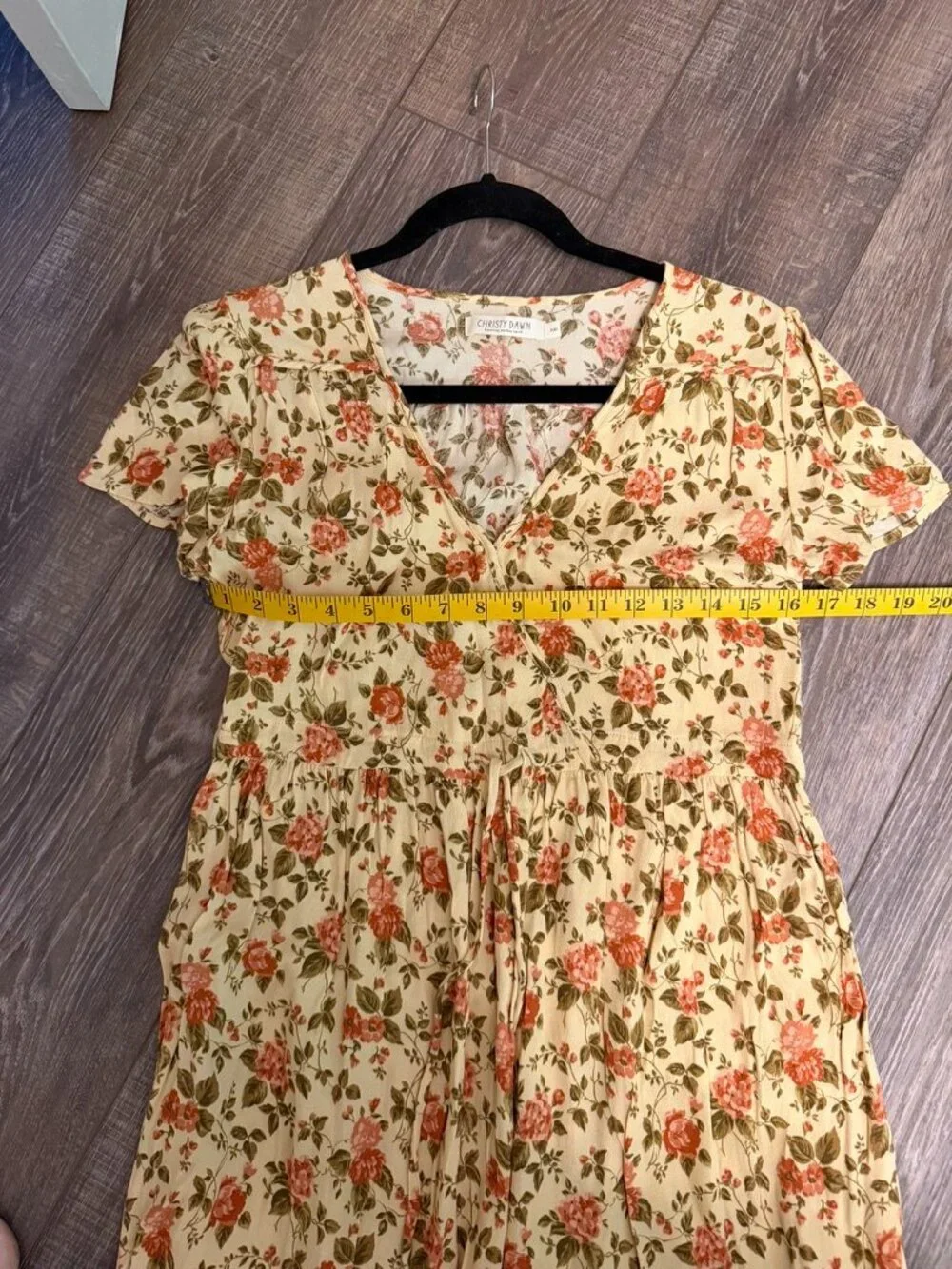 Christy Dawn Dawn Dress Autumnal Floral Print - Picture 7 of 7